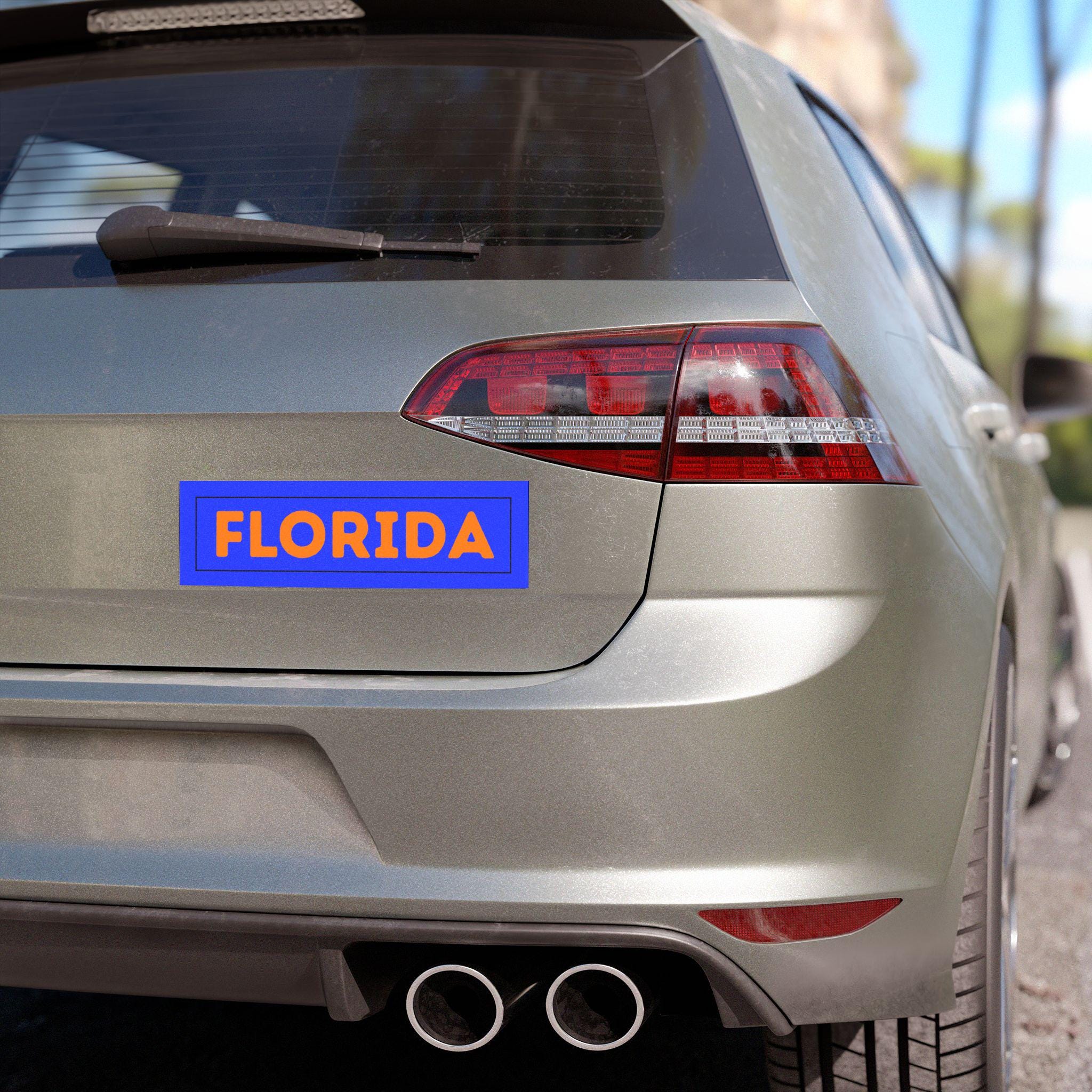 Florida State Car Magnets - Show Your State Pride Everywhere, Magnetic Florida Travel Accessories, Vehicle Decal Souvenir, State Flag Fridge