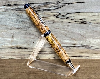 Gift for him pen gift sets Wood and Resin Pen Anniversary Wedding Graduation Gift Wooden Pen with Name Burl Wood Custom engraved
