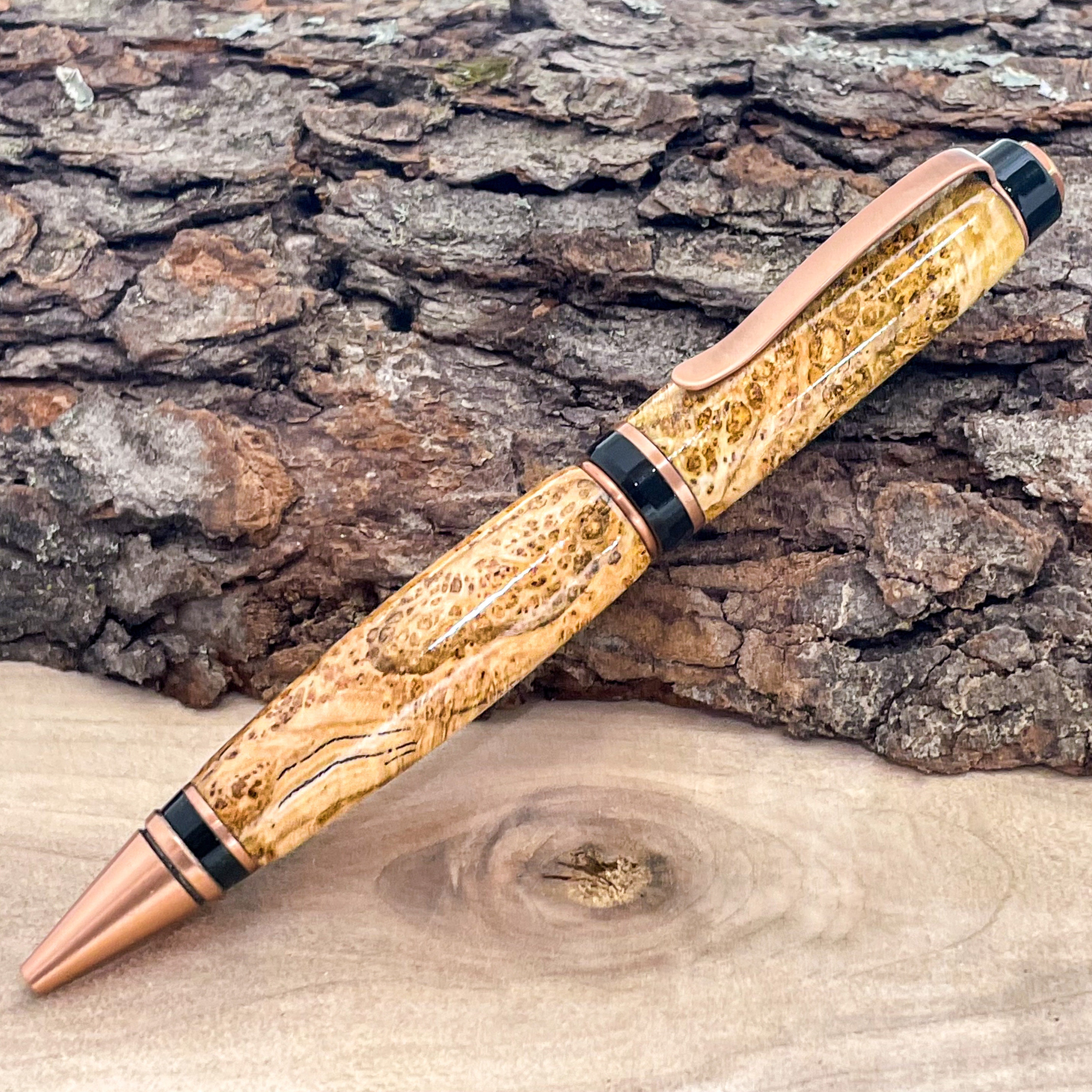 Unique Wood Pen Engravable Personalized Wooden Pen Handmade Luxury Pen  Custom Corporate Gift Everyday Carry Pen Retirement Gift 