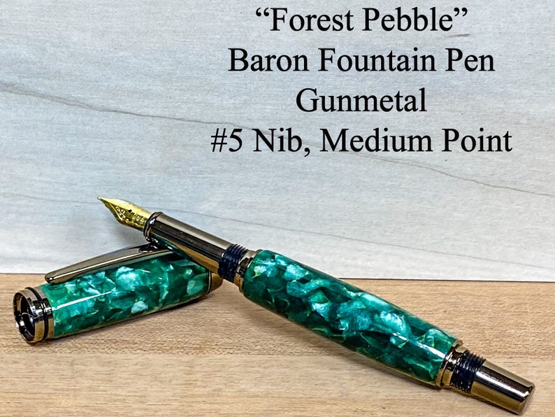 Handmade Acrylic Fountain Pens Custom Resin Pens Colorful Etsy