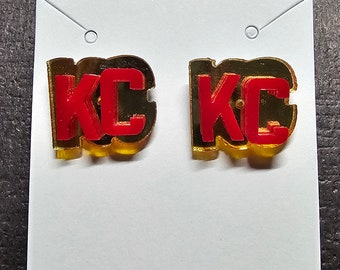 Kansas City Proud stud earrings