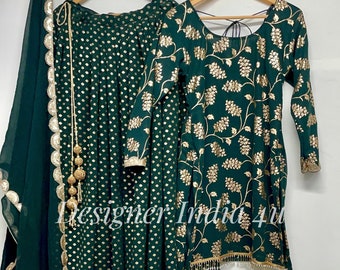 Buy Bottle Green Dress Online In India 