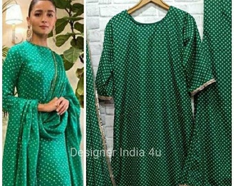 Indian ethnic wear salwar kameez palazzo suit custom stitched designer dress for girls women - Made to measure outfit