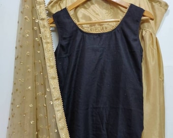 Punjabi suit salwar kameez Patiala Shalwar Indian Wedding Dress Plus Size Suits - Made to measure outfit