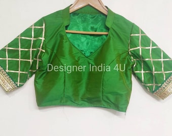 Gota Patti Blouse - Etsy