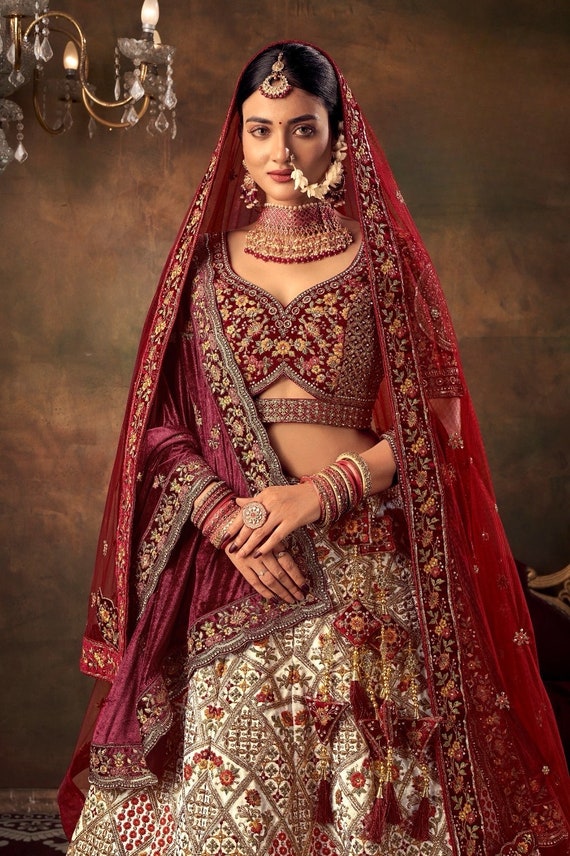 Sabyasachi Bridal Lehenga Blouse for Women Wedding Designer