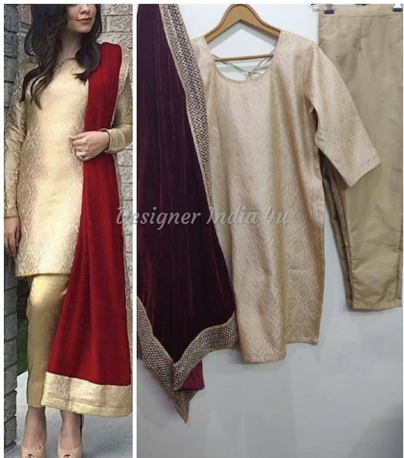 Share 118+ silk dress with dupatta