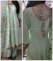 Anarkali Salwar Kameez Suit Dupatta Indian Pakistani ethnic party wear custom made mint green shalwar suits dress for women & girls wedding 