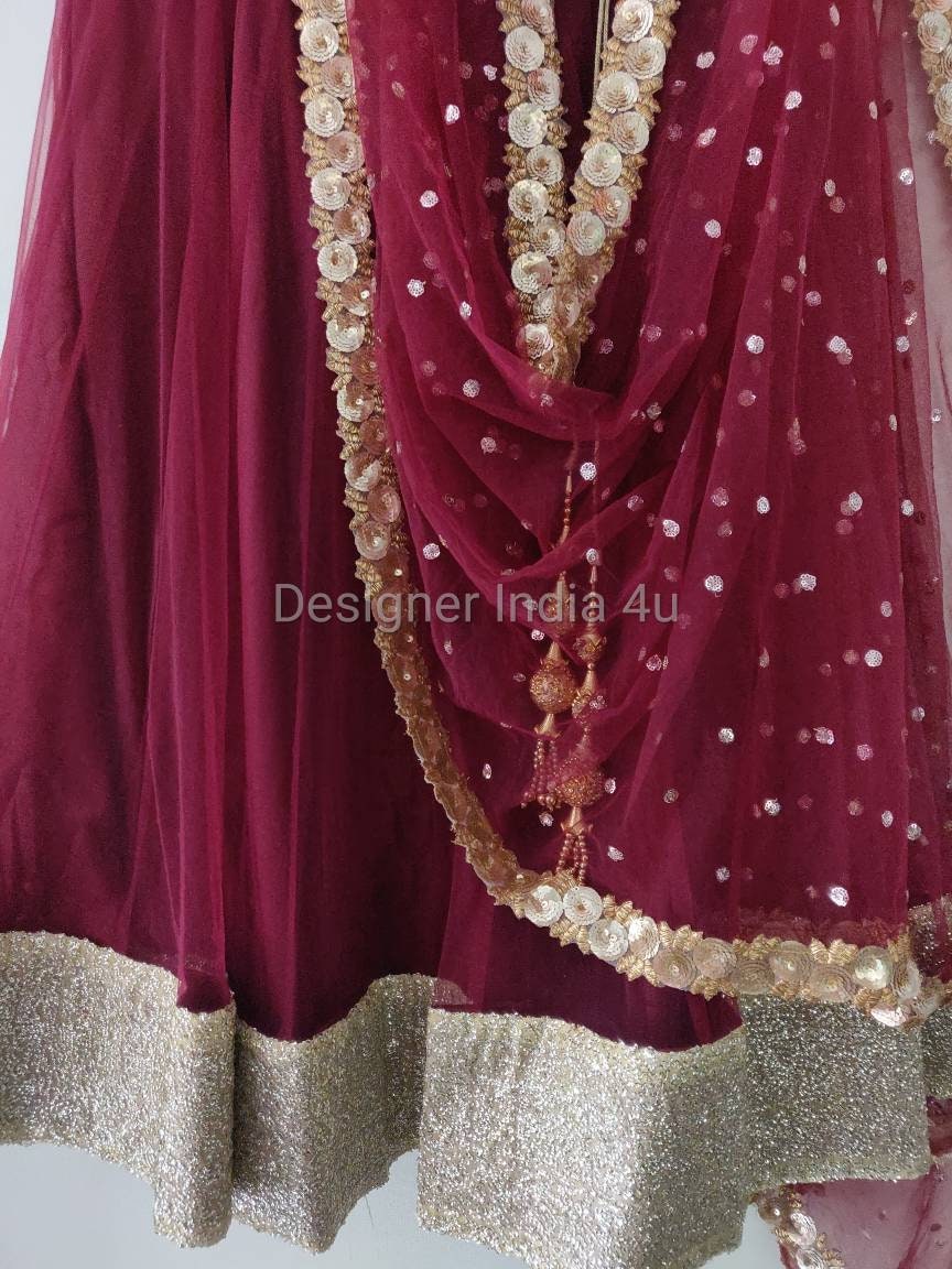 Lehenga Choli Dupatta Indian Designer Lengha Custom Stitched | Etsy