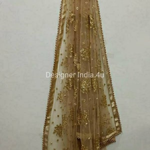 Gold Yarn-Dyed Dupatta