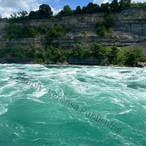 Niagara Falls, Niagara River, Niagara White Water Walk, Nature Wall Art, Historical, Landmark, Waterfall, Digital Print