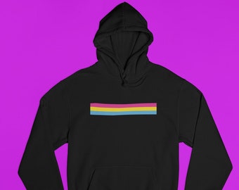 Pansexual Pride Hoodie, Pansexual Flag Hoodie, Pansexual Pride Flag Line, Pansexual Pride Shirt, Pansexual Hoodie, Pan Pride Flag, Pansexual