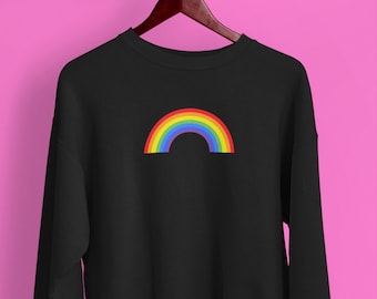 Regenboog Sweatshirt, Gay Shirt, Pride Shirt, LGBT Shirt, Pride Shirt, Pride, Gay Pride T-Shirt, Lesbisch Shirt, Queer Shirt, Lesbisch, Queer