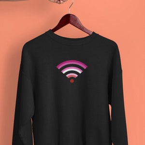 Lesbian Gaydar Sweater, Lesbian Shirt, Lesbian Pride Shirt, Queer Girls Gifts, LGBTQ Shirt, Pride Shirt, Subtle Lesbian, Lesbian Pride
