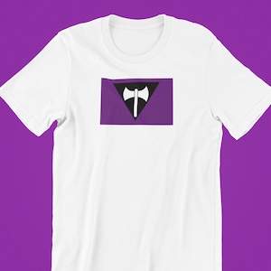 Lesbian Feminist Shirt , Lesbian Labrys Flag , Lesbian Shirt , Lesbian Pride Shirt , Unique Lesbian Shirt , Labrys Flag Shirt , Labrys Flag