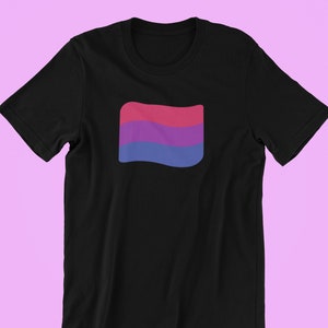 Camisa de bandera bisexual ondulada, bisexual, orgullo bi, camisa bisexual, camisa de orgullo bi, camisa de orgullo LGBT, camisa bi, bandera de orgullo bisexual, orgullo
