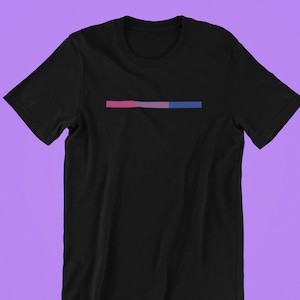 Bisexual Flag Line Shirt, Bisexual Shirt, Bisexual Pride, Bi Pride, Pride Shirt, Bisexual Flag Shirt, Bisexual Pride Flag, Queer Shirt