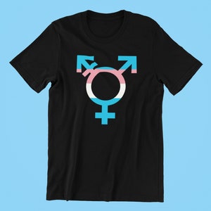 Trans Pride Symbol Shirt, Trans Shirt, LGBTQ Pride, Trans Pride, Trans Pride Flag Tee, Trans Rights, Trans Pride Shirt, Trans Gift
