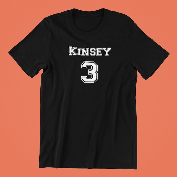 Funny Bisexual Pride Shirt ,  Queer Shirt , Bisexual , Kinsey 3 Jersey Style Print , Kinsey 3 Shirt , Kinsey Scale T,Shirt , Bi Pride Shirt