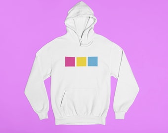 Felpa con cappuccio Pansexual Pride, Felpa con cappuccio pansessuale carina, Felpa Pansexual Pride, Felpa carina per orgoglio, Regalo orgoglio pansessuale, Pan Pride