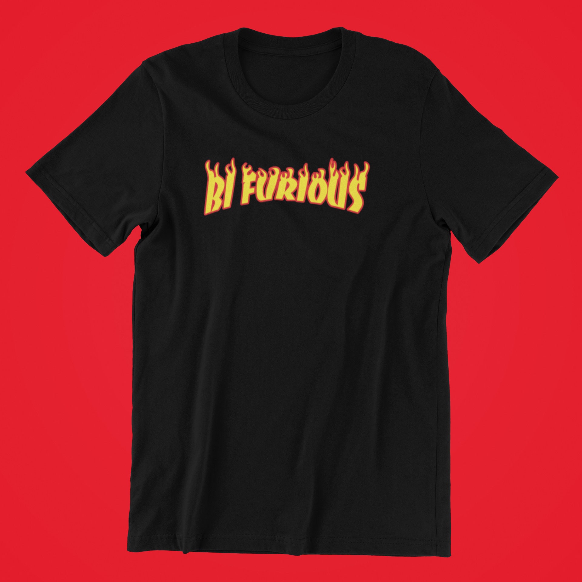 Bi Furious Shirt Cute Bisexual Shirt 