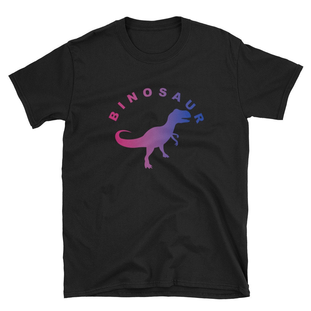 Binosaur Shirt Binosaur Bisexual Shirt Funny Bisexual - Etsy