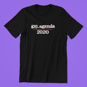 Gay Agenda 2020, Funny Gay Pride Shirt, Gay Shirt, Pride Shirt, LGBT Shirt, Pride Shirt, Pride, Gay Pride T-Shirt, Lesbian Shirt, Queer