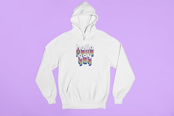 Hella Gay Hoodie , Funny Gay Pride Hoodie , Cute Gay Pride Hoodie , Cute Pride Hoodie , Lesbian Pride Hoodie , Queer Pride Hoodie