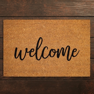 Welcome Doormats, Welcome Doormat, Welcome Mats, Welcome Home Door Mat, Gift Door Mat, Front Door Mat, Housewarming Gift Doormat