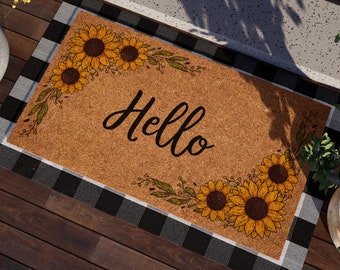 Celebrate Together™ Spring Strawberry Shaped Coir Doormat