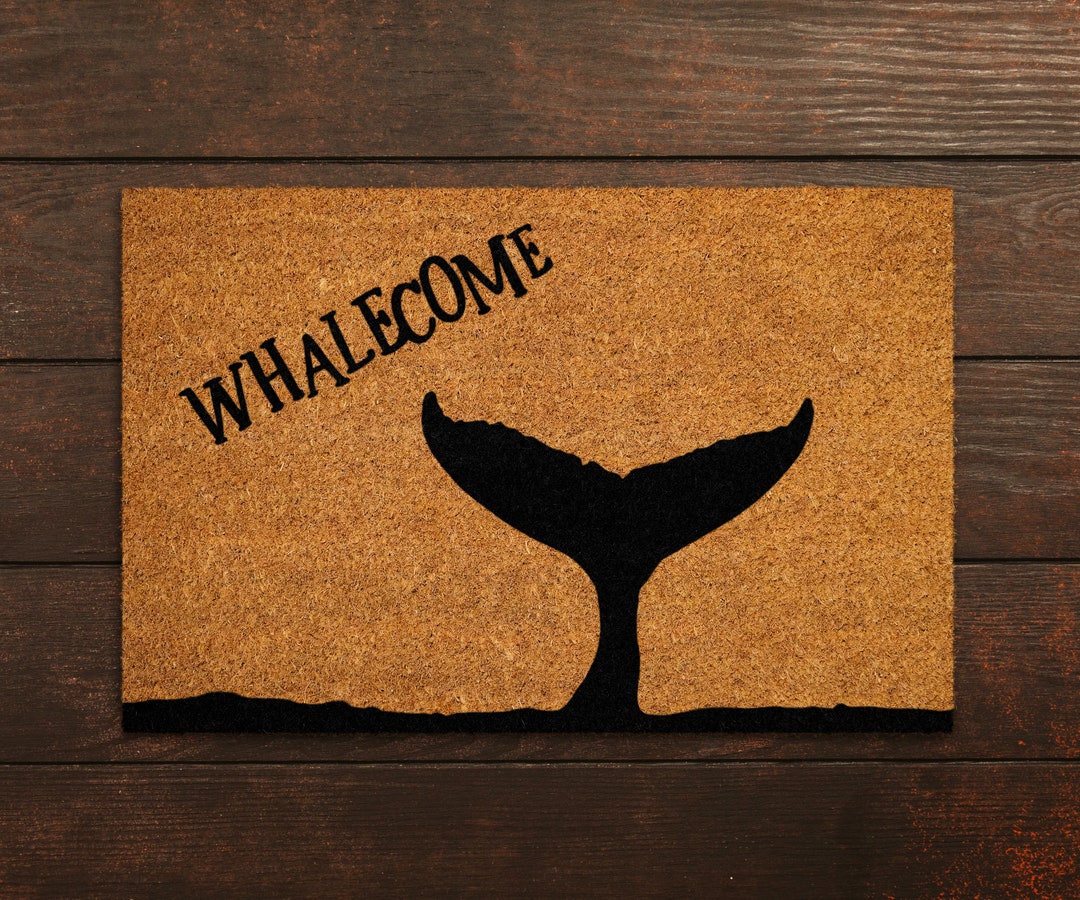 Home Doormat, Whale Doormats, Ocean Doormats