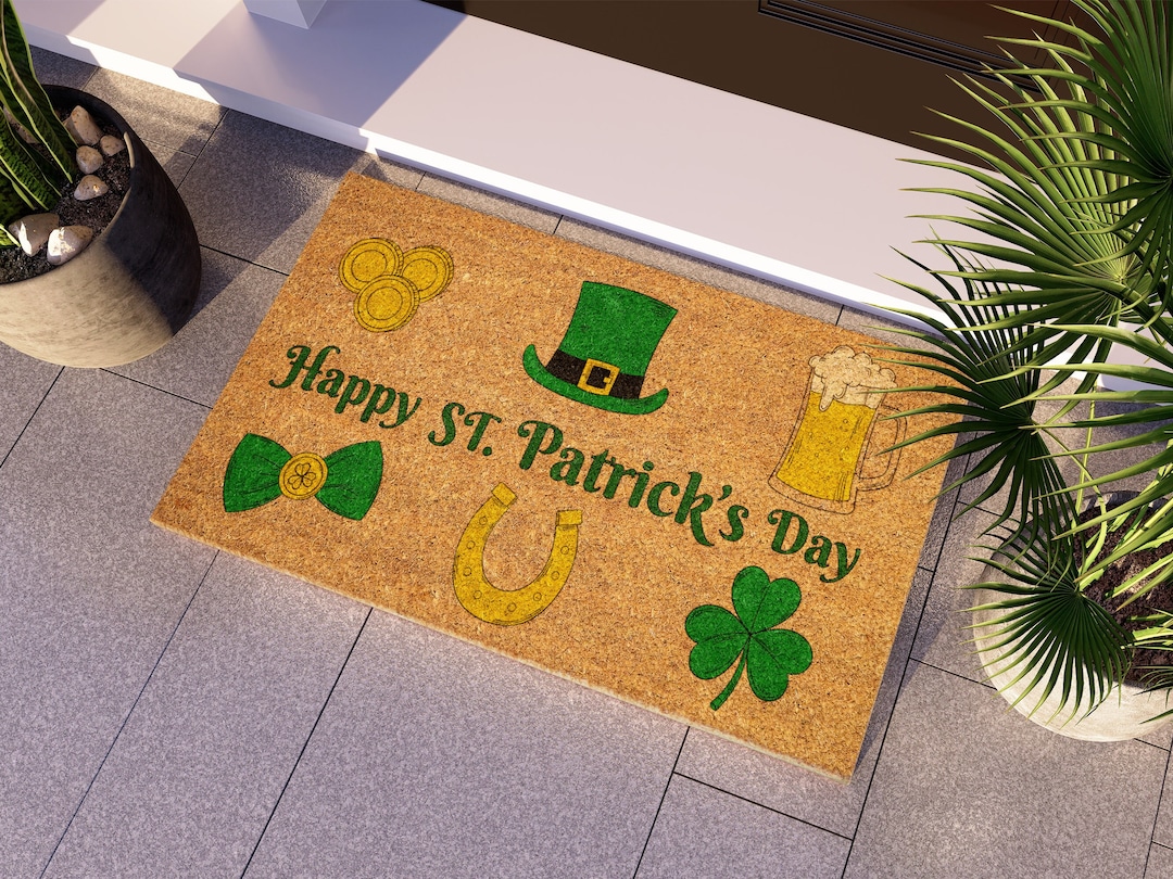 St Patricks Day Door Mats