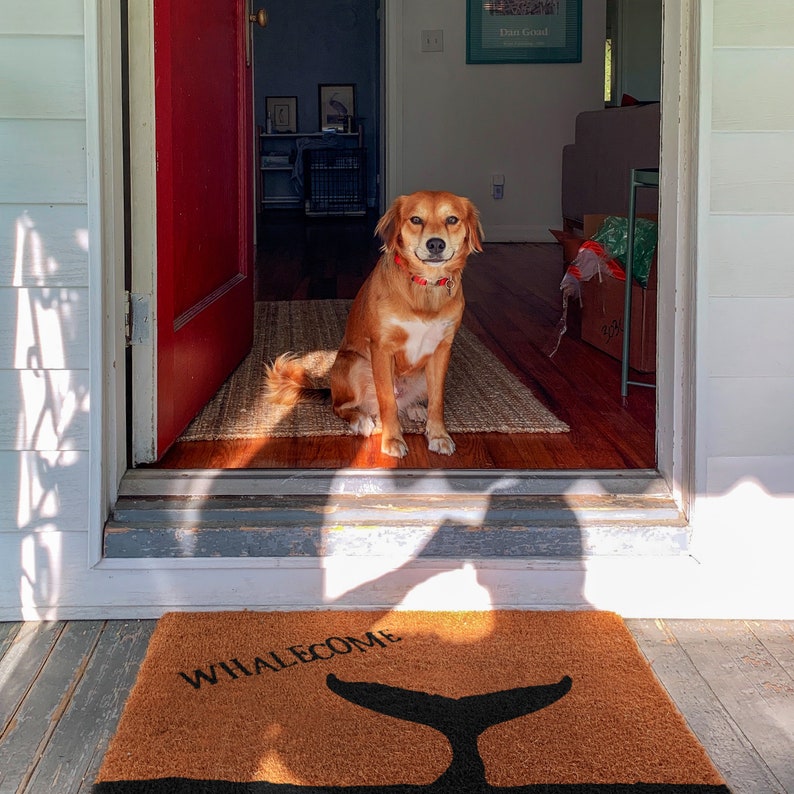 Home Doormat Whale Doormats Ocean Etsy