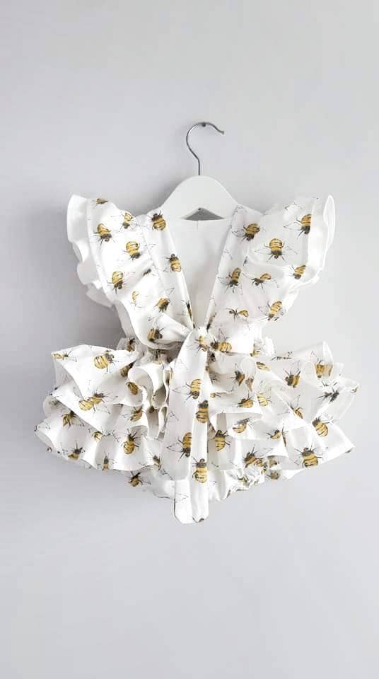 Bee Dress for 1 Year - Etsy