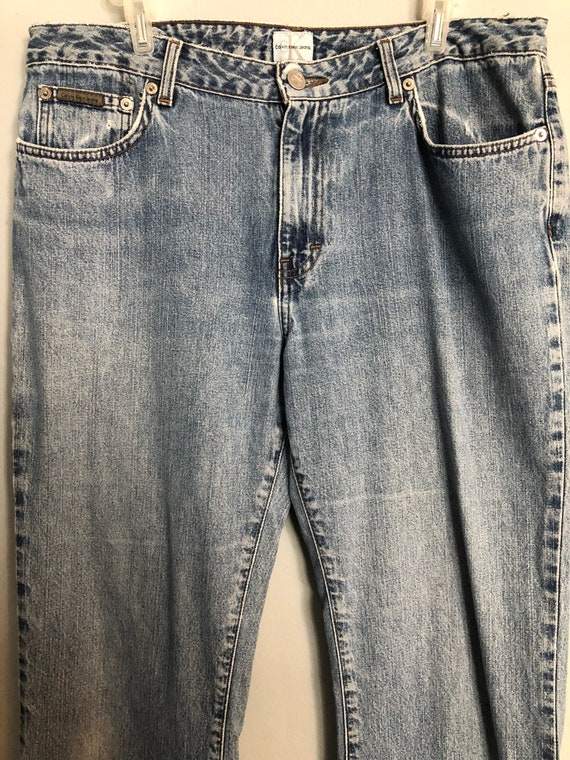 Vintage Calvin Klein Flare Jeans - image 5