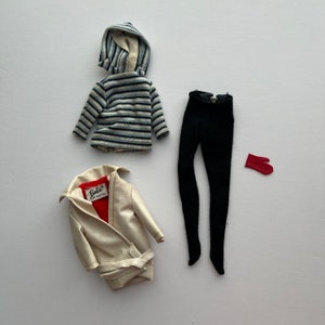 Vintage Barbie #975 Winter Holiday Outfit Original Owner