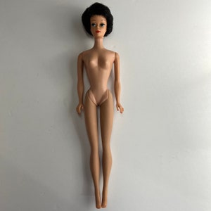 Vintage Raven Haired Bubblecut Barbie Black Hair Bubblecut