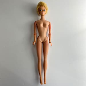 Vintage Barbie Blonde Bubble Cut Barbie Doll