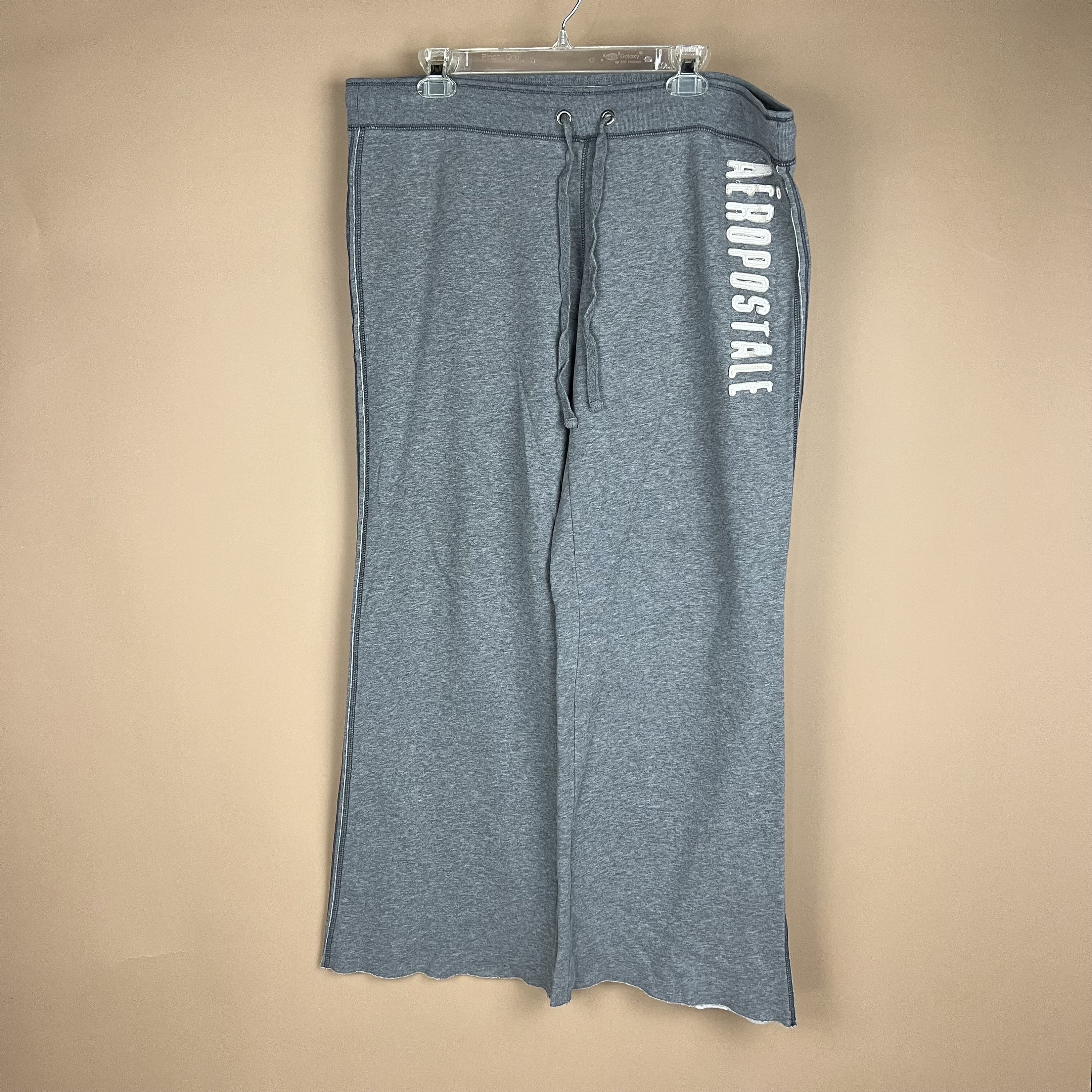 Aéropostale 2000s Low Rise Sweatpants Size XS Women's Orange Side