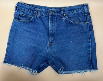 Vintage Plain Pockets JCPENNY Cutoff Shorts / Waist 34 inches