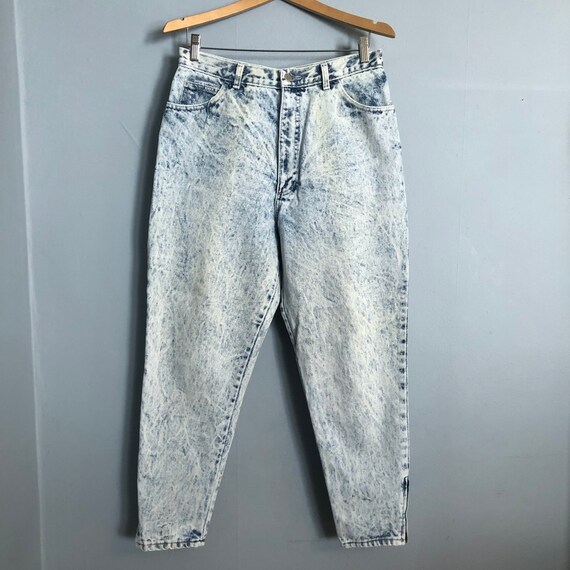 Vintage Bonjour Light Acid Wash Jeans