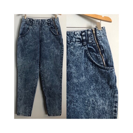 Vintage Brittania Acid Wash Jeans