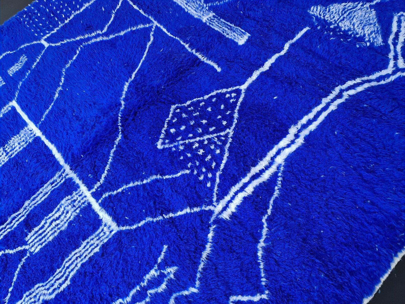 BLUE OCEAN RUG Amazing Abstract Area Rug for Your Living Etsy