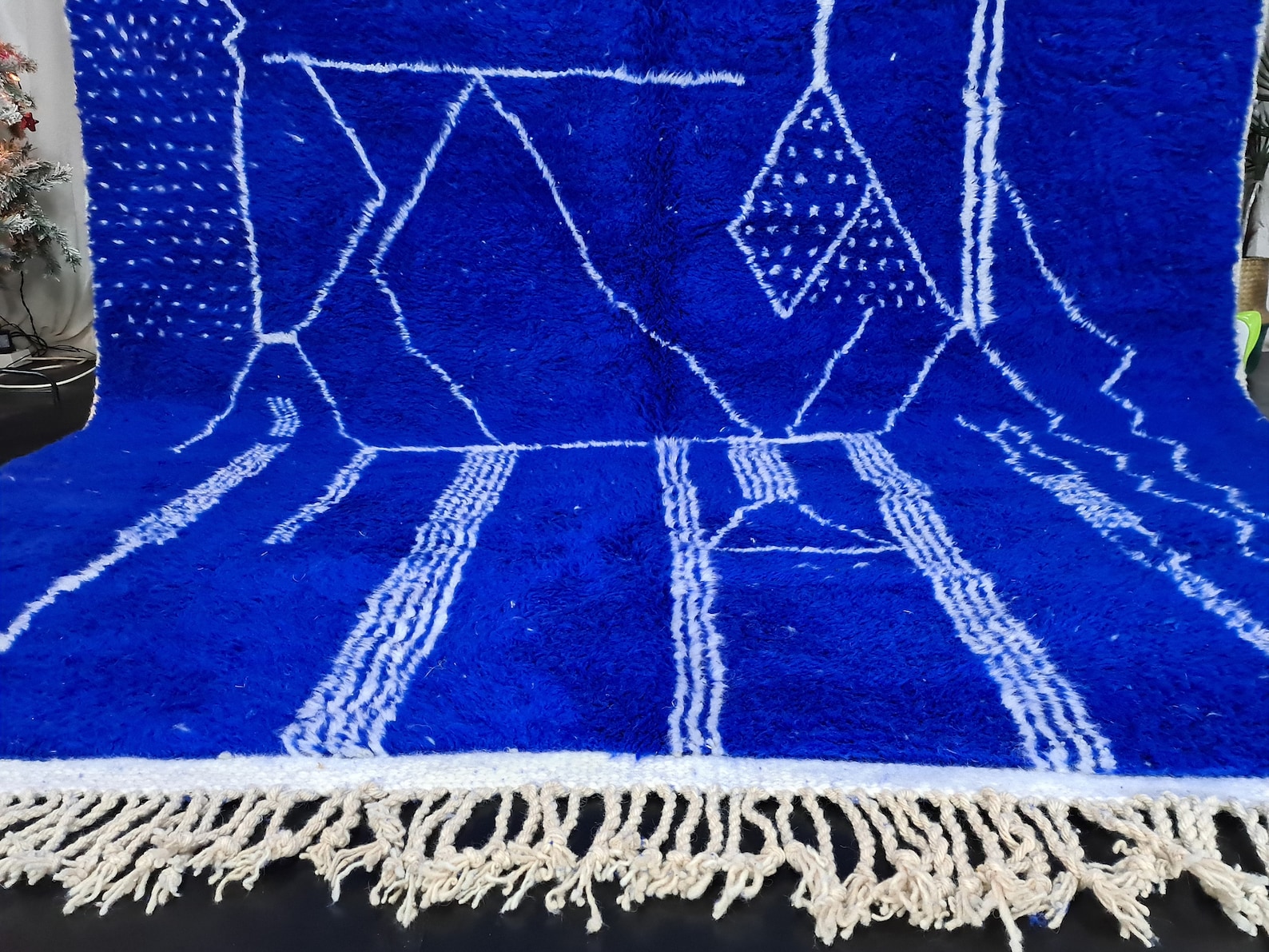 BLUE OCEAN RUG Amazing Abstract Area Rug for Your Living - Etsy