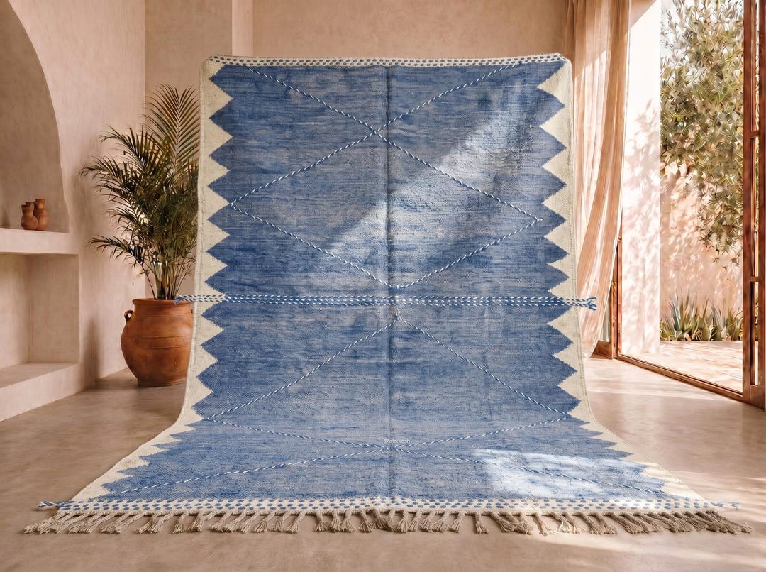 t*a様 372　GAN KILIM RODAS BLUE RUG　170×24 il_1080xN.8037132186_8yo0.jpg