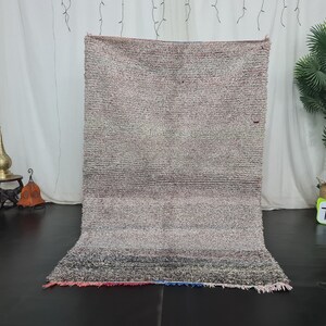Moroccan Vintage Rug, Handmade Old Rug , Berber Rug, Multicolored Handmade Rug, Antique Deco Rug, Teppish Marokko.