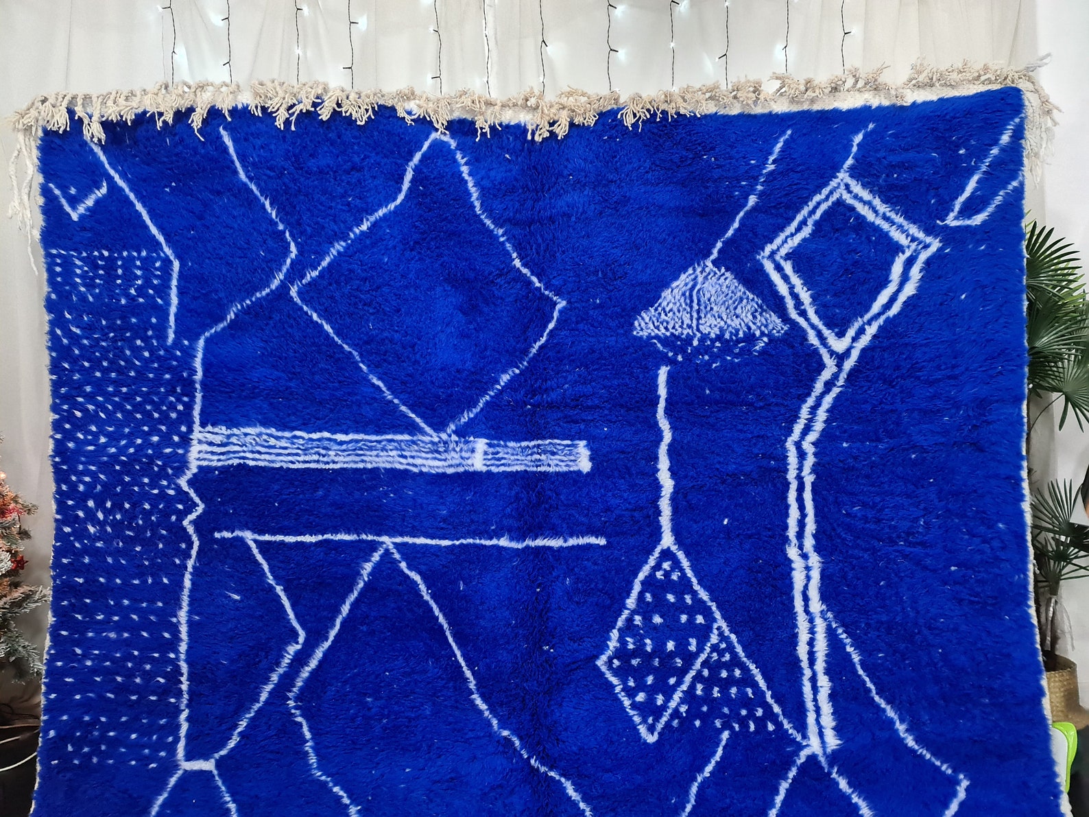 BLUE OCEAN RUG Amazing Abstract Area Rug for Your Living Etsy