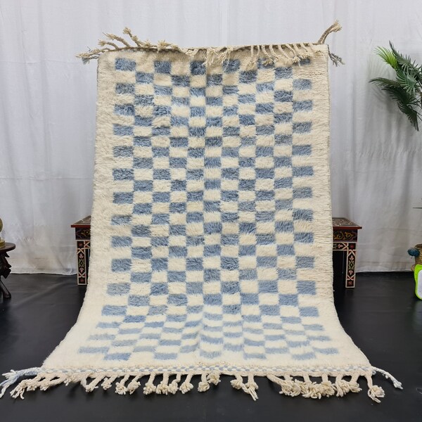 Light Blue Checkered Etsy