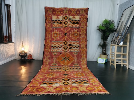 Popular Bohemian Vintage Print Sponge Carpet, Short Plush Quick