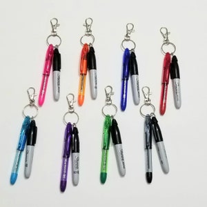 Badge Reel- Accessories-Mini Marker- Nurse Pen- Nurse Doctor Badge Reel- Colorful- ID Name Badge Clip- Nurse Badge- RN Badge- Nurse Gift
